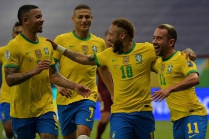Brasil Menang, Copa America (Masih) Sesuai Skenario
