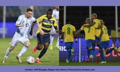 Alasan Argentina dan Brasil Dapat Bertemu di Final Copa America 2021