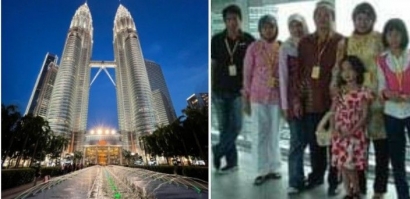 Kenangan Menaiki Twin Tower Kuala Lumpur bersama Keluargaku