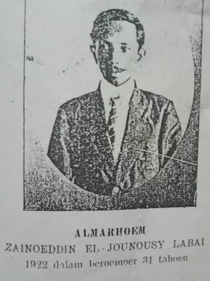 Zainuddin Labay (1890-10 Juli 1924): Jejak Kenangan 1