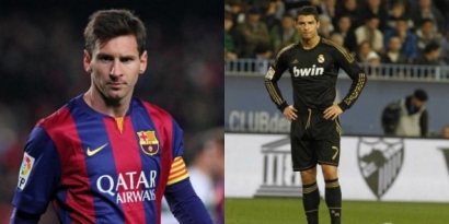 Messi dan Ronaldo Dalam Angka, Apa Beda Antara Keduanya?