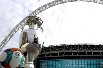 Akankah "Football's Coming Home" Bergemuruh di Wembley Stadium?