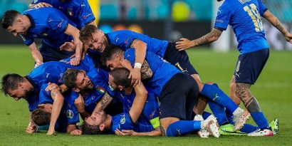 Gli Azzurri (Italia) Bakal Mempermalukan The Three Lions (Inggris) di Partai Final Euro 2020