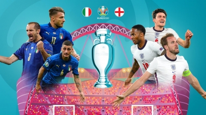 Final Euro 2020, "Torn Between Two Lovers"