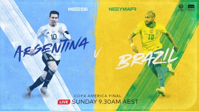 Prediksi Pertandingan Argentina Vs Brasil di Final Copa America 2021