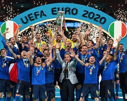 Dewi Fortuna Memihak Roberto Mancini Euro 2020