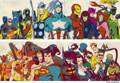Persaingan Animasi DC dan Marvel yang Jadi Semakin Menarik
