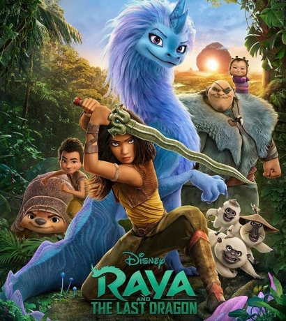 Pesan dalam Film Disney "Raya and the Last Dragon"