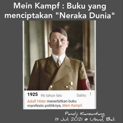 Mein Kampf, Buku yang Menciptakan "Neraka Dunia"