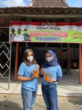 Melalui Program Pelatihan, Kelompok KKN Universitas Negeri Malang Desa Gondosuli Ajak Warga Konsumsi Infused Water