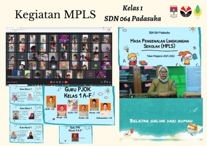 Pendampingan MPLS Online di SDN 064 Padasuka Kota Bandung Tahun Ajaran 2021-2022