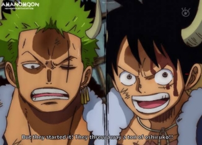 Spoiler Anime One Piece 984: Luffy Mengamuk di Pesta Kaido, Rencana Gagal?