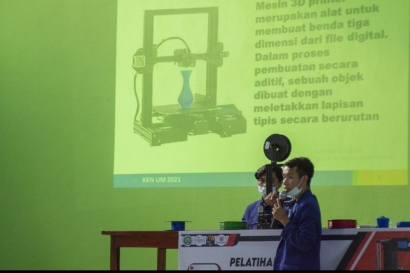 Pelatihan 3D Printing Bantu Tingkatkan UMKM Desa Karanganyar di Masa Pandemi