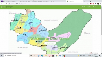 KKN Regular UM 2021, Pembuatan Website sebagai Sistem Informasi Desa Bringin