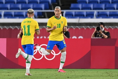 Jepang dan Brazil U23 Berhasil Raih Kemenangan Perdana di Sepak Bola Olimpiade