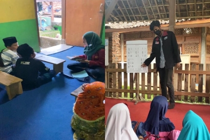 Kelompok 82 PMM UMM Bantu Aktivitas Rutin Mengaji di Tengah Pandemi Covid-19 di Desa Bocek Karangploso Malang