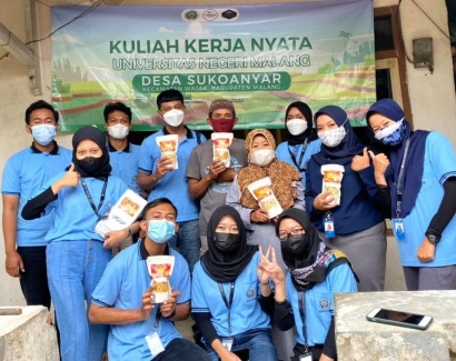 Tim KKN Universitas Negeri Malang Lakukan Kegiatan Pengembangan Branding dan Pengemasan