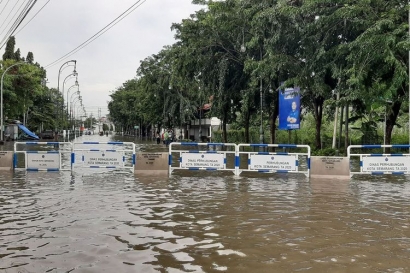 Nyaris Tewas di Sungai Banjir Kanal Timur Semarang