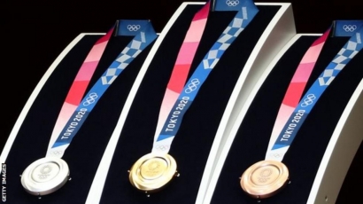 Go Green ala Olimpiade Tokyo: Ranjang Kardus dan Medali Gadget Bekas