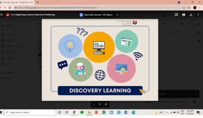 KKN Tematik UPI 2021: Pembelajaran Daring dengan Model Pembelajaran Discovery Learning