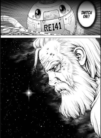 Manga Dr. Stone Reboot Byakuya, Chapter 7: Akhirnya Rei Bisa Melihat Byakuya