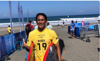 Fakta Menarik Sosok Tipi Jabrik, Pelatih Surfing Rio Waida di Olimpiade Tokyo