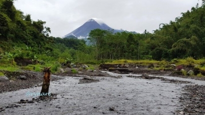 Ekowisata Melongok Hulu Kali Opak, Pengalir Lahar Merapi