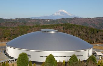 "Izu Velodrome", Venue Berbentuk Piring Terbang Berlatar Belakang Gunung Fuji di Shizouka