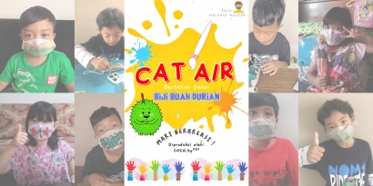 KKN Tematik UPI: Inovasi Cat Air Biji Durian Tingkatkan Kreativitas Melukis Anak