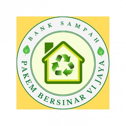 Logo Bank Sampah Pakem Bersinar VI Jaya