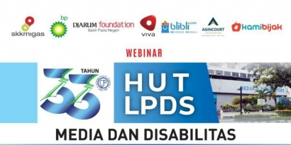 Dalam Rangka HUT Ke-33 LPDS, Gelar Webinar: "Media dan Disabilitas" Tema Menarik