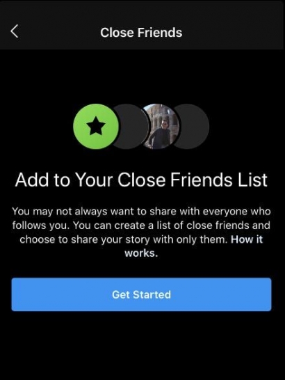 Esensi Fitur Instagram "Close Friends", Privasi yang Dipublikasi