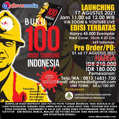Pengantar Buku 100 Anak Tambang Indonesia (100 ATI)