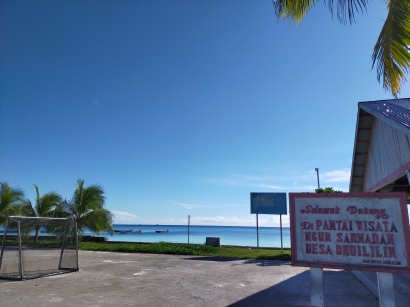 Fasilitas dan Pemandangan Alam yang Juara di Pantai Ngur Sarnadan, Kepulauan Kei
