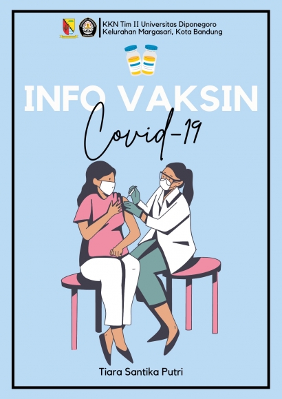 Mahasiswa KKN UNDIP Edukasi Vaksinasi Covid-19 melalui E-book Kreatif