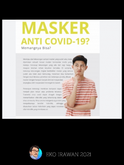 Masker Anti Covid-19? Memang Bisa?