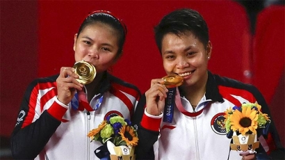 Akhiri Dominasi Ganda Putri China, Greysia/Apriyani Raih Medali Emas Olimpiade
