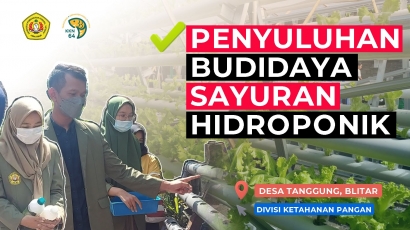 Mahasiswa KKN UPN "Veteran" Jawa Timur Manfaatkan Hidroponik sebagai Solusi Urban Farming pada Masa Pandemi