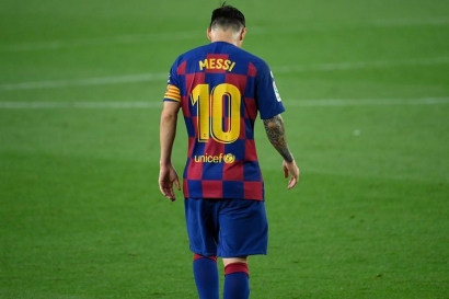 Adios Lionel Messi
