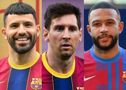 Tidak Hanya Messi, Aguero dan Depay Juga Ikut Terkena Prank Barcelona
