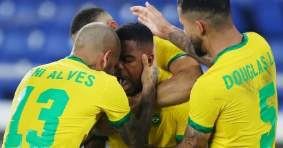Brazil Pertahankan Emas Sepak Bola!