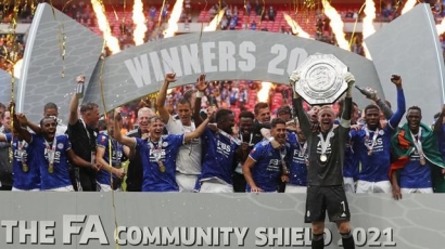 Kalahkan Manchester City, Leicester City Juara Community Shield 2021