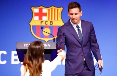 Pesan Cinta Antonella Roccuzzo untuk Leo Messi