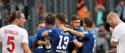 Susah Payah Hadapi Klub Kasta Ketiga, Hoffenheim Menang pada Ronde 1 DFB Pokal