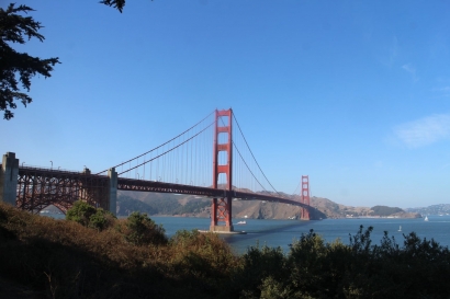 Menyusuri Bawah Jembatan Golden Gate San Francisco