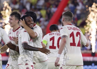 Kalahkan Sparta Praha, AS Monaco Lolos ke Ronde 4 Kualifikasi Liga Champions