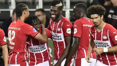 Menang Tipis Atas FC Midtjylland, PSV Eindhoven Lolos ke Ronde 4 Kualifikasi Liga Champions