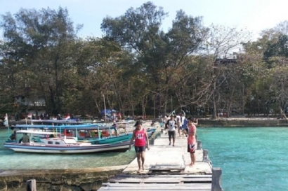 Pulau Pak Harto, Keliling Pulau Bulat di Teluk Jakarta