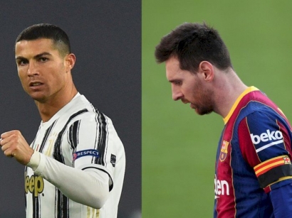 Pemain Non-Argentina dan Non-Portugal yang Pernah Bermain Bareng Messi dan Ronaldo