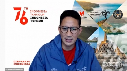 Ini Pesan Sandiaga di Acara Indonesia Campus Presenter Hunt 2021